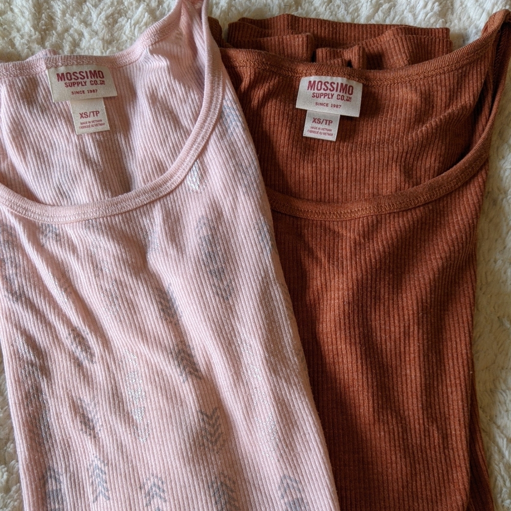 Two Soft Ribbed Long-Sleeves
